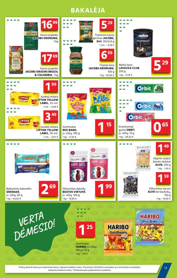 AIBĖS akcijos 2026.10.01-10.13, 13 psl.